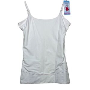 Spanx 3X Cami white Red Hot Label style 1846 NEW